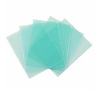 Yhenlovtt Clear Polycarbonate Welding Helmet Shield 10 Pack Inner Outer Protection Plates Anti-Spatter Lens Cover For Plasma Cutting(133 * 114mm)