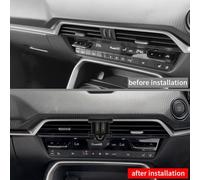 Yhenlovtt CX-90 2024+ Central Control Air Vent Phone Holder, Black ABS Car Mount Compatible with CX-90 Dashboard Air Outlet for Secure Smartphone Storage and Convenient Hands-Use While Driving