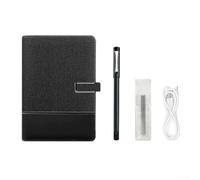 Yhenlovtt Digital Notebook Set Smart Pen Real-Time Sync Handwriting to Text Conversion Compatible Portable Design ABS Material Writing Digital Kit(smart pen+paper 16G)