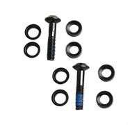 Yhenlovtt Disc Brake Plus for Scooter for Caliper Mountain Steel Washer Set Highcarbon Having Screw Compatible Plus O for Bike M6x24mm for Bicycle Stem Bolt Mtb