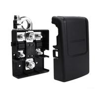 Yhenlovtt Distribution Terminal Block Having Three Studs Structure Dual Fused Car with Systems 400a Battery for 32v Battery Release Compatible Quick C (B)
