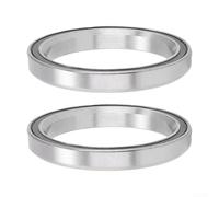 Yhenlovtt Double Pcs for Replacement for Bearings 38x2715x65 Mm Sealing Headset Bearing Steels with Rubber Tapered Dust Cover Smooth Low Noise Bike Ball