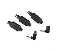 Yhenlovtt Dynamic Microphone Wireless System XLR Transmitter Receiver Set With Rechargeable Battery 5 Hours Working Time Low Latency For Stage Performance(1 in 2)