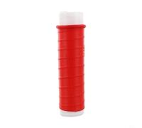 Yhenlovtt e Fishing Rod Grip Cover Non-Slip Sweat Absorbing Handle Wrap Strap with Memory Keel for Sea Fishing Equipment Black Red Yellow Blue G(Red)