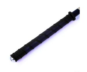 Yhenlovtt e Fishing Rod Grip Cover Non-Slip Sweat Absorbing Handle Wrap Strap with Memory Keel for Sea Fishing Equipment Black Red Yellow Blue G(Black)