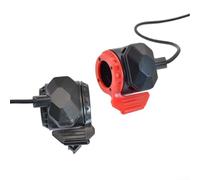 Yhenlovtt Ebike Thumb Throttle, ABS Flame Retardant Material, Left or Right Handlebar Control for Electric Bicycle and Scooter, Black(Right hand)