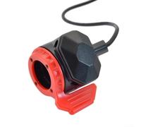 Yhenlovtt Ebike Thumb Throttle, ABS Flame Retardant Material, Left or Right Handlebar Control for Electric Bicycle and Scooter, Black(Left hand)