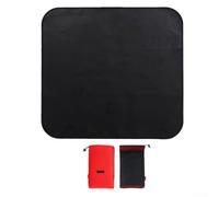 Yhenlovtt Fireproof Bbq and Mat for Heat Camping Resistant Outdoor Cooking Silicone Fiberglass Fireproof Cloth Pad Oven Grill Picnic for Barbecue (600x320mm)