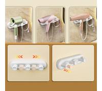 Yhenlovtt Flexible Wall Mounted Racket and Table Tennis Badminton Storage Holder No Paddles Having for Drill Installation and Side-to-