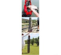 Yhenlovtt Folding Fishing Mesh Bag with Ground Stake and Carry Bag - Live Fish Net for Catch and Release Fishing - 40cm to 60cm Sizes - Nylon For Mate(60 * 1M)