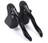 Yhenlovtt For Bicycle brake lever road For Bicycle dead speed bend special aluminum alloy black(BLACK)