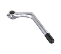 Yhenlovtt Forward 222mm Front Fork Height 254mm Stem 180mm Handlebar and X 100mm Fits Extension Aluminum Alloy for Bike Gooseneck Quill Center (Silver)
