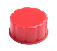 Yhenlovtt Gas Can Cap Replacement for 5-Gallon Containers, Coarse Thread Lid, Compatible with 1, 2.5, 10+ Gallon Cans, Secure Seal, Red Plastic(1pcs)