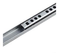 Yhenlovtt Guide Heavy Duty Drawer Slides Extension 2pcs Kitchen Cabinet Furniture Full Rails 8/10/12/16 Inch Zinc Plated Metal Soft Close Mechanism (13 inch)