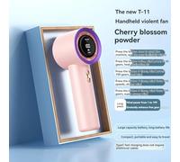 Yhenlovtt High Speed Handheld Fan USB Mini Portable Bladeless Turbine Fan 3600mAh(S001 FAN - PINK)