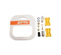 Yhenlovtt Hydraulic Disc Brake For Banjo Connector Kit for BH90 Compatible with and Hope For Bicycle Brake Systems - Silver Metal Construction(for A)