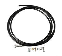 Yhenlovtt ic Disc Brake Hose Kit for MT4 to MT Trail SL, 200cm Black Replacement Line with Pressed For Banjo Fitting, Screws, Oil Pin, Olive and S