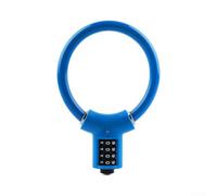 Yhenlovtt Keyless 4 Digit U Lock Designed For Bicycles With 12mm Thick Steel Ring Auto Pop-Up Bolt And -Resistant Zinc Alloy Core(blue)