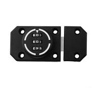 Yhenlovtt Keyless Cabinet Lock - For Durable Zinc Alloy 3-Digit Rotary Combination Door Lock for Drawers, Closets & Lockers, 80mm x 38mm, No Keys Required, Multiple(LUMINOUS)