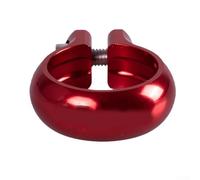 Yhenlovtt Kids Balance For Bike Seatpost Clamp Aluminum Alloy 22.2 mm / 25.4 mm for 22.5 mm / 25.4 mm OD, Lightweight Rust-Resistant Component for Childr(RED 25.4MM)