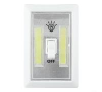 Yhenlovtt LED Battery Powered COB Night Light,Power Cut Backup Lamp,Power Cut Backup Lamp,Manual Switch For Shed Garage Home Corridor,No Cables Required
