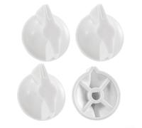 Yhenlovtt Light Almond Timer Switch Knobs 6 Pack, For FD Series Spring Wound Timers FD5MW FD15MWC FD60MHW, 1 Inch D Shape For Easy Replacement In Home/Office