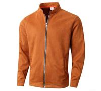 Yhenlovtt Lightweight Men's Casual Windbreaker Long Sleeve | Classic stand collar, retro styling, for slim fit , solid color options, spring autumn wear