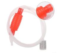 Yhenlovtt Manual Siphon Pump for Water Transfer with Food-Safe Silicone Hose and Hand Pump, 2 Meter Length, Compatible with Aquariums, Home Brewing, and Liquid Handling