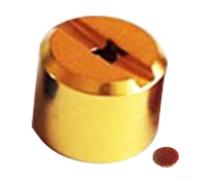 Yhenlovtt Metal Half Moon Pin Nut for Plus for Daiwa Drum Reels Replacement Part Compatible Having Spinning Reel Series 8mm Inner Diamete (GOLD)