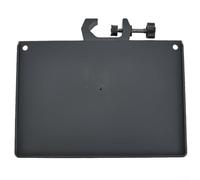 Yhenlovtt Microphone Stand Sound Card Tray With Adjustable Clamp, Black Plastic Accessory Holder For Live Performance Tripod Bracket, Medium Size(M)