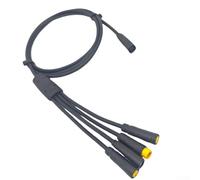 Yhenlovtt Middrive Main 120cm for Motors 1t4 M225/m325/m625/g341/g321/s307/c101 Cable Water-repellent Ebike Motor Connection Cable 3-piece with 5pin