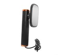 Yhenlovtt Mini Handheld Garment Steamer | With USB Power Connection | 180 Degree Rotatable Steam Iron | For Home Travel Clothes Wrinkle Remover(black)