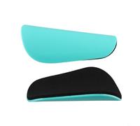 Yhenlovtt Mini Master Football Shin Guards with Thickened Insert for Lower Leg Protection, Professional Sports Training Equipment for Soccer Players(MINI COLOR BLUE)