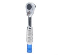 Yhenlovtt Mini Ratchet Wrench with 72 Teeth for Cross Screwdriver Bits T8-T40 PH0 PH1 PH2 PH3 SL3 SL5 H2-H6, Magnetic Connection, 100mm Hand Tool(a)