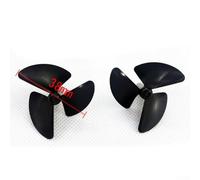 Yhenlovtt Models Compatible with Flytec Plus Fishing Bait Boats Left and Right Hand Rotation for Diy 38mm 3-blade Rc Boat Propeller with Set