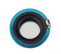 Yhenlovtt Motorcycle Air Filter for ATV with 28mm-60mm Inlet Diameter, Metal+Fabric Reusable Performance Intake Filter Compatible with (50MM)