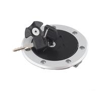 Yhenlovtt Motorcycle Fuel Tank Cap Lock with Key for KT125 & DUKE 200 - Metal Gas Tank Wrench Kit, Black Direct Fit Replacement Part