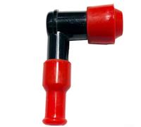 Yhenlovtt Motorcycle Spark Cap for Spark Plug, High Pressure Resistant Rubber Ignition Cap with Waterproof Design, Fits Electric Motor(RED)