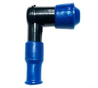 Yhenlovtt Motorcycle Spark Cap for Spark Plug, High Pressure Resistant Rubber Ignition Cap with Waterproof Design, Fits Electric Motor(BLUE)