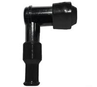 Yhenlovtt Motorcycle Spark Cap for Spark Plug, High Pressure Resistant Rubber Ignition Cap with Waterproof Design, Fits Electric Motor(BLACK)