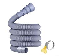 Yhenlovtt Motorhomes Plus Campervans 5 Meter Expandable Waste W Collapsible Caravan Drain Pipe Having Variable Adapter Rv Sewer Hose for Set (300CM)