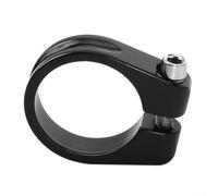 Yhenlovtt Mountain road For Bike seat tube clamp QC100 dead fly lock seat tube clamp 28.6mm(28.6MM BALCK)