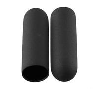 Yhenlovtt ness Equipment Handlebar Grips, Non-Slip Dipped Grip Covers for Gym Exercise Machines, Bikes and Tools, Multiple, Black, 2(25mm)