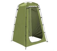 Yhenlovtt Outdoor Shower Tent Privacy Beach for Camping 190t Fishing and Fabric Antiuv Silvercoated Shelter Festivals (Green)