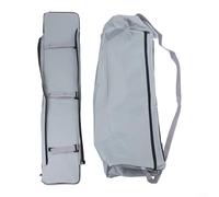 Yhenlovtt Oxford Seats for Kayak Bench Seat Cover with Large Side Storage for Zippered Protective Pocket Cover Cushion Inflatable Boat Bench 420d (Grey 95cm)