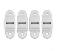 Yhenlovtt Pack of 4 Belt Guide Rollers for Roller Shutters, Mounted 14mm Belt Compatibility, 6 x 2.3 cm PVC Guide Wheel for Smooth Operation and