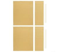 Yhenlovtt Pattern Director Kit Seat Cover Replacement Chair with 2 Sets of Washable Covers Furnit Blue Plus White Stripes Canvas for Outdoor Patio Inside (KHAKI)