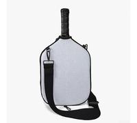 Yhenlovtt Pickleball Paddle Cover 9.4 x 12.2 inch Neoprene Paddle Storage Bag with Strap(WHITE)