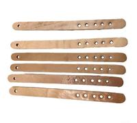 Yhenlovtt Pool Table Ball Return System Multihole Billiard Table Track Belt Set of Half a Dozen Adjustable Leather Snooker Drop Ball Track for Straps