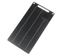 Yhenlovtt Portable 10w Solar Charger Flexible Outdoor for Monocrystalline for Plus with Format Output Easy to Carry Panel Compact Usb Purpose Camp